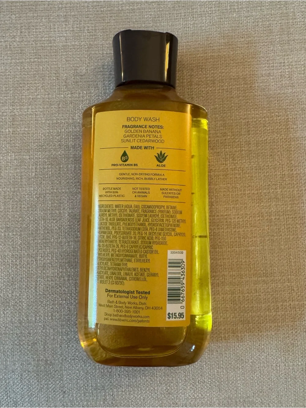 🇧🇷 Bath & Body Works | Dreaming of Rio Yellow Body Wash (FULL SIZE) 🇧🇷